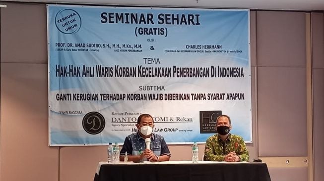 Pengacara Spesialis Penerbangan Perlu Dampingi Keluarga Korban SJ 182