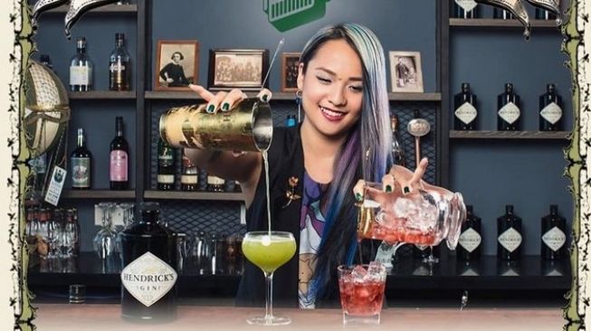 Charmaine Thio, Regional Brand Ambassador Hendrick’s Gin Asia Tenggara. [Instagram]