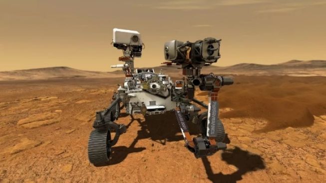 Penjelajah Perseverance NASA Rayakan 100 Hari di Mars