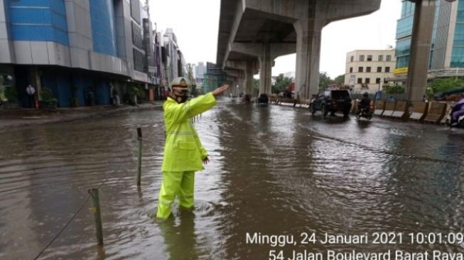 BMKG: Jakarta, Depok, Bogor, Tangerang dan Bekasi Hujan Lebat