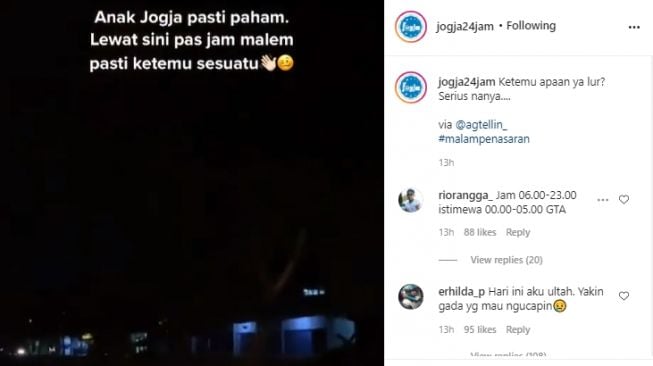 Cuma Orang Jogja yang Paham, Lewat Jalan Ini Malam Hari Ketemu Sesuatu