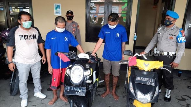 Berbekal Petunjuk Bercak Darah, Polsek Sedayu Ungkap Pembobol Minimarket