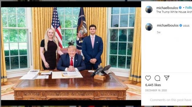 Tiffany Trump Bertunangan dengan Michael Boulos (instagram.com/michaelboulos)