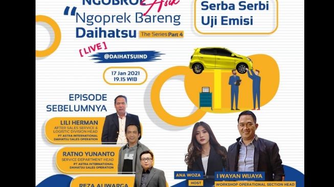 Uji emisi Bareng Daihatsu [Dok PT ADM].