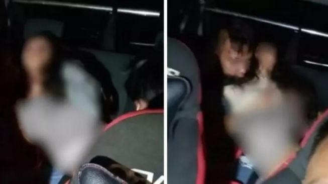 Viral Pria Cepak Gerayangi Perempuan Di Mobil Terlihat Ada Rompi Polisi Suara Bogor