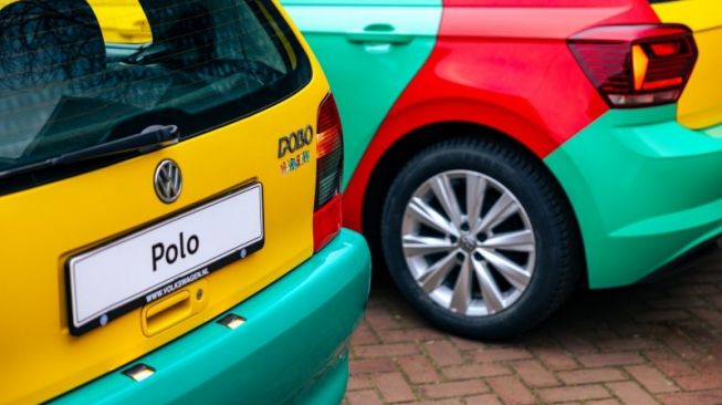 VW Polo Harlequin atau VW Polo Harlekin dalam bahasa Belanda [volkswagen.nl]