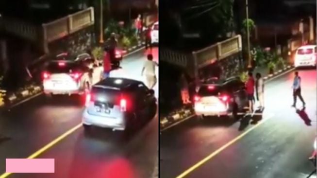 Viral Video Wanita Diseret Pakai Mobil, Diduga Pergoki Suami Selingkuh