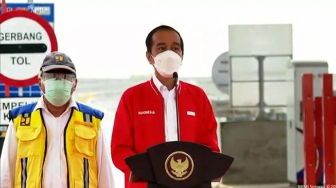 Resmikan Dua Tol, Jokowi: Ini Memecahkan Kemacetan Lalin di Jakarta