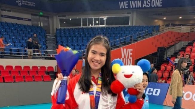 Profil Shella Bernadetha, Kekasih Bagus Kahfi Andalan Voli Putri di SEA Games 2021