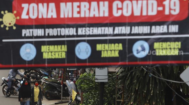 Daftar Terbaru Daerah Zona Merah Covid-19 di Indonesia