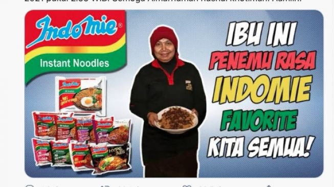 Peracik Bumbu Indomie Meninggal, Warganet: Dia Pahlawan Bagi Semua Anak Kos