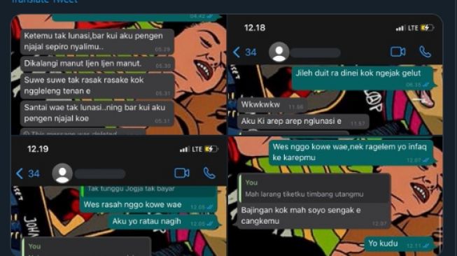 Viral! Ditolak saat Pinjam Duit Lagi, Pengutang Ini Malah Tantang Berkelahi