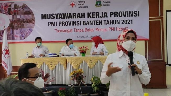 Lawan Covid-19, PMI Banten Optimalkan Terapi Plasma Konvalesen