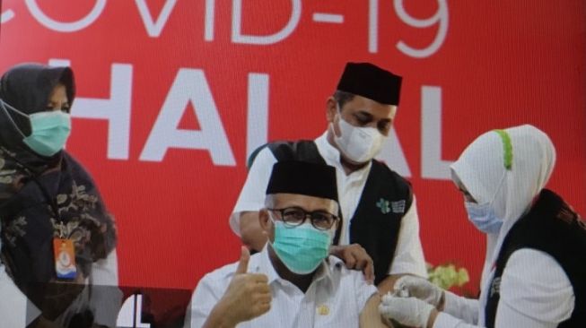 Divaksin Covid-19 ke-2, Gubernur Aceh: Yang Pertama Tak Ada Efek Samping