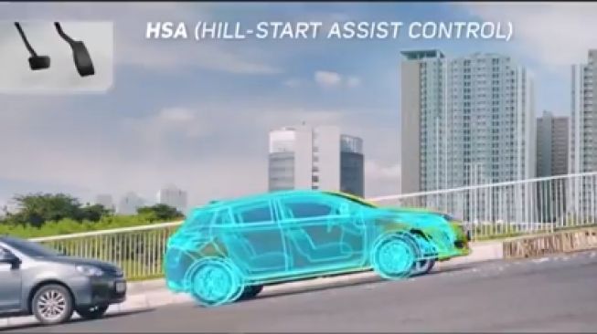 Fitur Toyota Yaris yakni Hill Start Assist (Youtube)