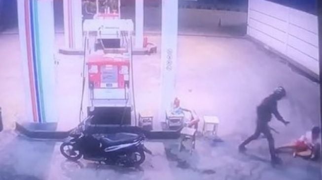 Cium Kejanggalan, Polisi Buru Perampok Berpedang SPBU Benoa Denpasar