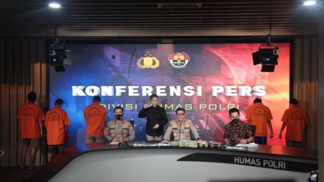 Bareskrim Polri Sita Narkotika dari Malaysia yang Diedarkan di Batam