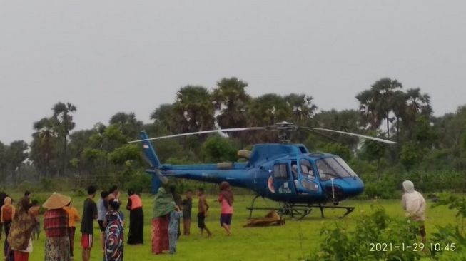 Warga Lihat Helikopter BPBD Berputar-putar Dikira Mau Jatuh, Angkut Pejabat