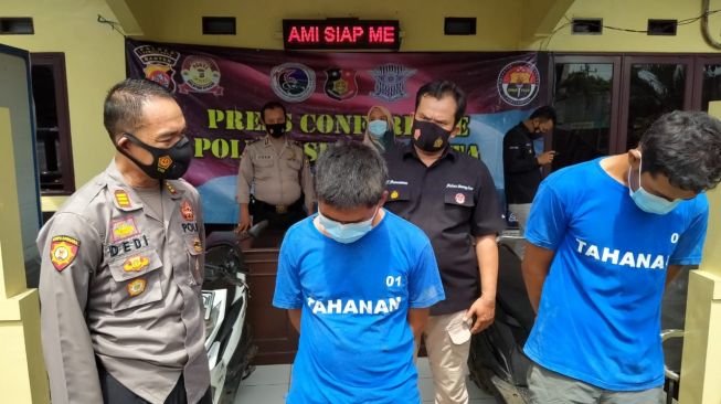 Beraksi di Rumah Sepi, Dua Pencuri Motor Asal Lampung Dibekuk Warga