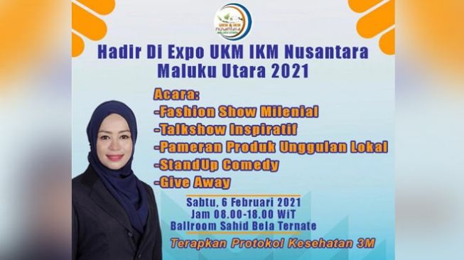 Ratusan Pelaku Usaha Antusias Sambut Gelaran Expo UKM-IKM Maluku Utara