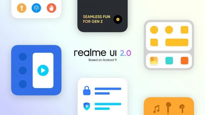 Realme UI 2.0. [Gizmochina]