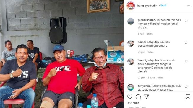 Disorot Warganet Kumpul Tak Pakai Masker, Ini Klarifikasi Wali Kota Cilegon