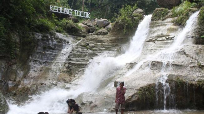 Air Terjun Kedung Tolok, Wisata Terpencil di Bantul yang Cocok buat Ngadem