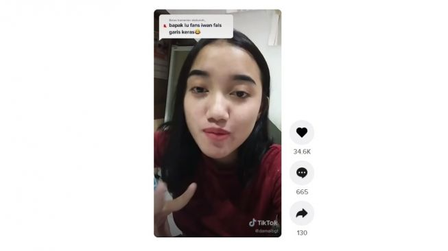 Warganet ini punya nama panjang unik. [TikTok]