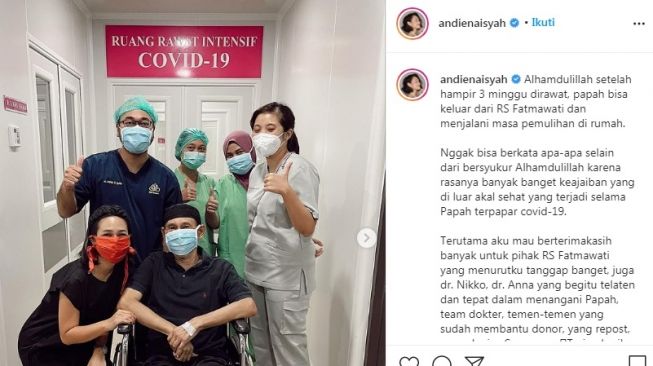 Unggahan Andien Aisyah [Instagram/@andienaisyah]