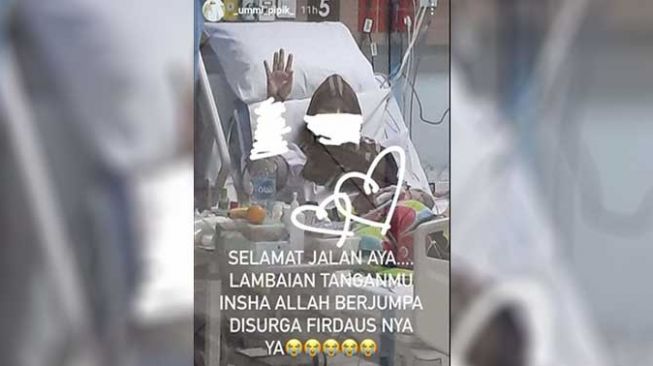 Tangkapan layar IG Stories Instagram Umi Pipik tentang Soraya Abdullah. [Instagram/@_ummi_pipik_]