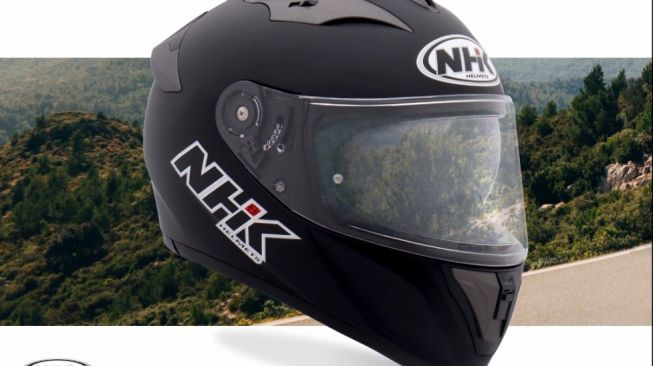 Helm NHK GP Prime, Solid Special Edition (SE) Rp925 ribu [NHK Indonesia].