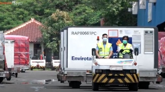 LIVE: Kedatangan Vaksin Covid-19 Tahap Keempat di Bandara Soekarno-Hatta