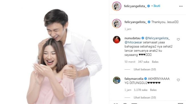 Unggahan Felicya Angelista [Instagram/@felicyangelista_]