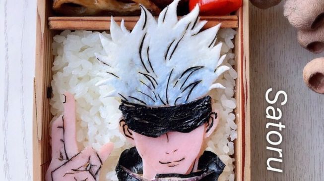 Unik Banget, Food Artist Bikin Bento Pakai Karakter Anime Jujutsu Kaisen