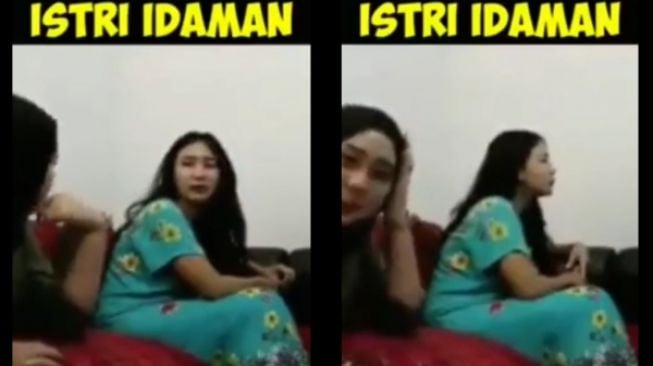 Viral Video Istri Minta Suami Poligami: Biar di Kamar Kita Berempat, Sayang