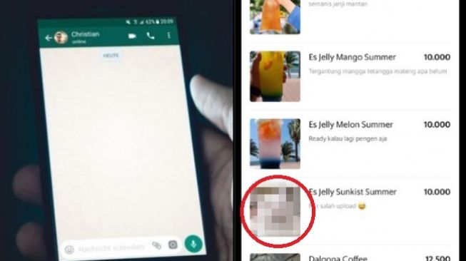 Viral Lagi Menu Nyentrik di Aplikasi Ojol, Fotonya Bikin Publik Ngelus Dada