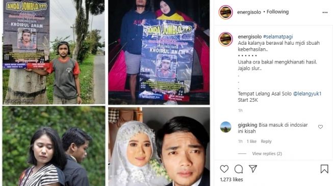 Viral Sediakan Jasa Kencan Saat Tahun Baru, Kini Khoirul Anam Resmi Menikah