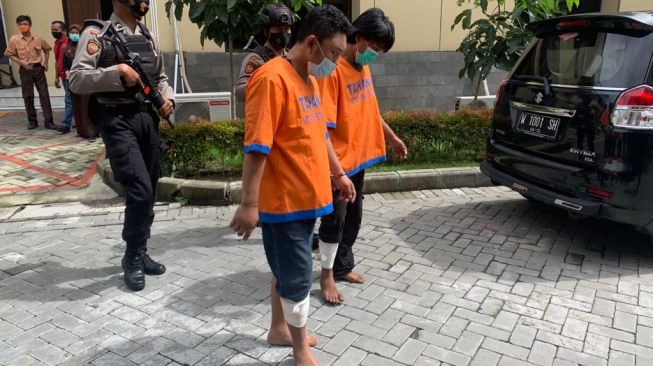 Simpan 30 Ribu Pil Koplo, 2 Pengedar Jaringan Lapas Dibedil Polisi Sidoarjo