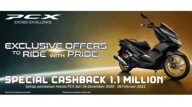 Promo menarik untuk Honda PCX 150 (Astra Honda Motor)