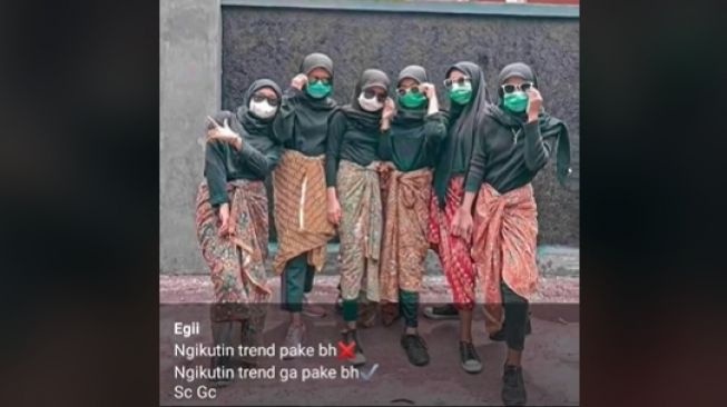 Ikut Tren Tak Pakai BH, Aksi Gadis Ini Bikin Publik Geleng-geleng Kepala