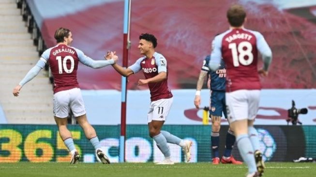 Aston Villa Cuma Butuh 2 Menit untuk Jebol Gawang Arsenal di Babak Pertama