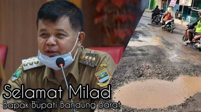 Menohok! Begini Ucapan Selamat Ulang Tahun Warga KBB Untuk Bupati Aa Umbara