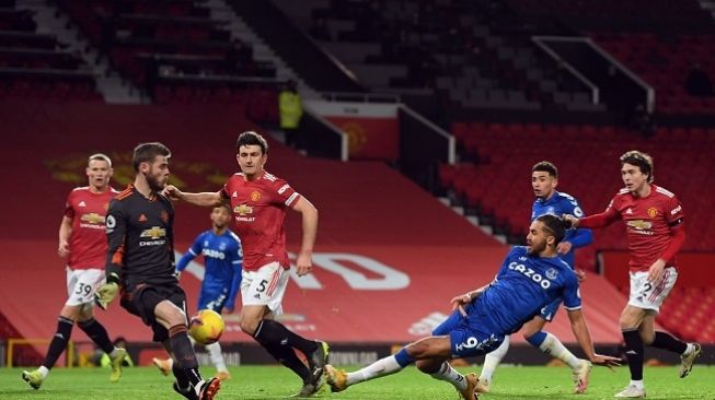 Dramatis! Laga Manchester United Vs Everton Berakhir Imbang 3-3