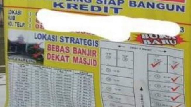 Klaim Bebas Banjir, Iklan Perumahan Ini Bikin Pembeli Mikir Dua Kali