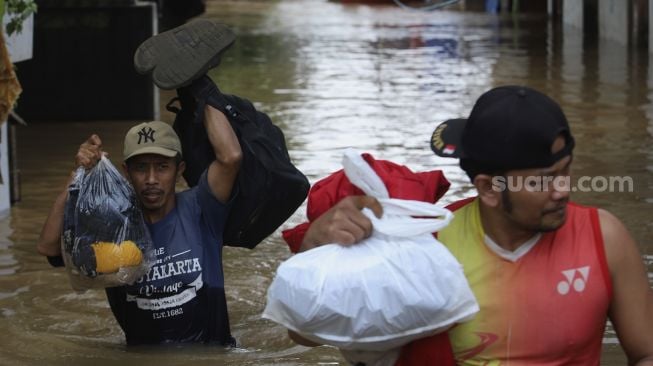 Lengkap, Data Terbaru Titik Banjir Bekasi Sore Ini