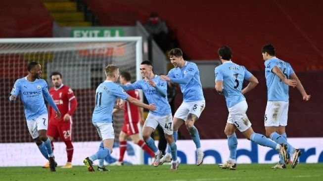 Pep Guardiola Bangga Bisa Runtuhkan Keangkeran Anfield