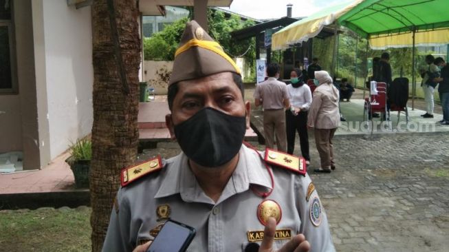 Kepala Balai Besar Karantina Pertanian Makassar Andi Yusmanto / [SuaraSulsel.id / Muhammad Aidil]