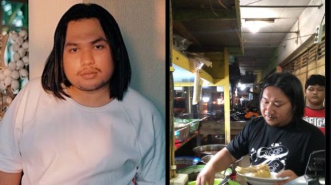 Mirip Selebgram Keanu, Foto Penjual Nasi Campur Ini Bikin Publik Gempar