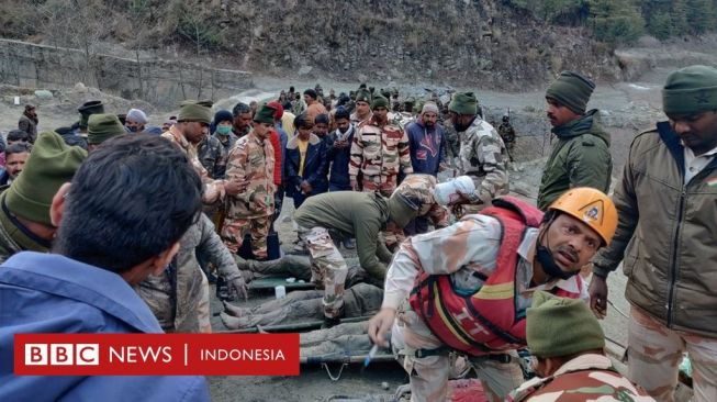 Banjir Bandang Bukit Es Himalaya, 170 Orang Hilang, Bagaimana Bisa Terjadi?