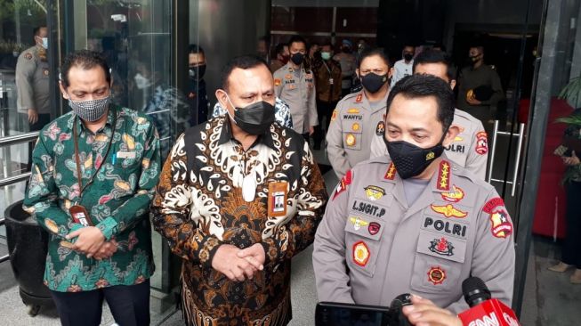 Kapolri Listyo Sebut Polri - KPK Akan Kawal Anggaran Covid-19